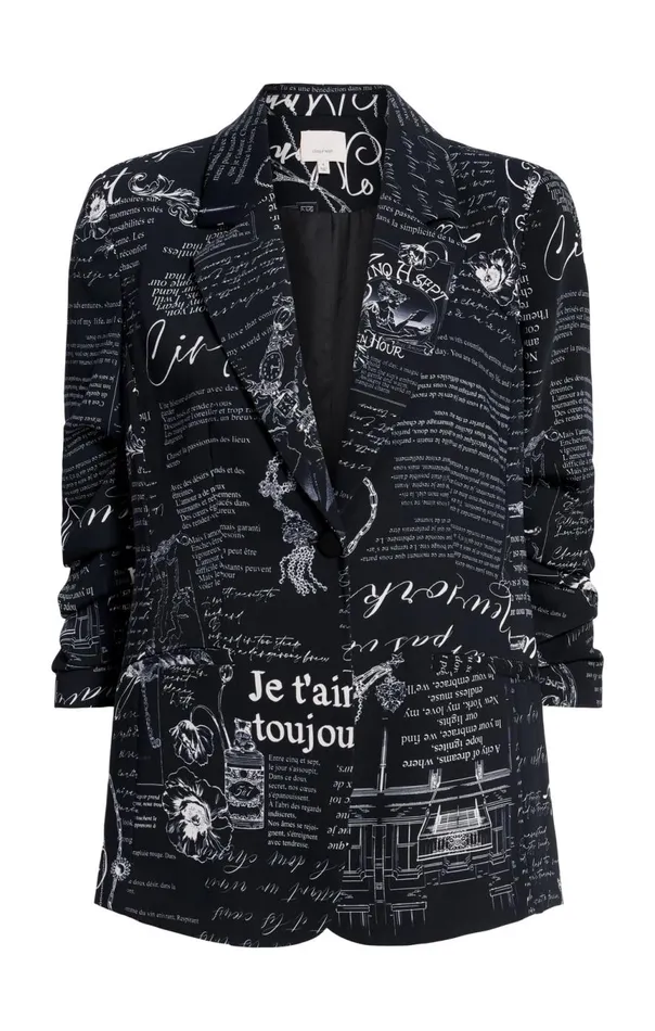 Women Love Stories Kylie Blazer Blackwhite Cinq Sept Blazers