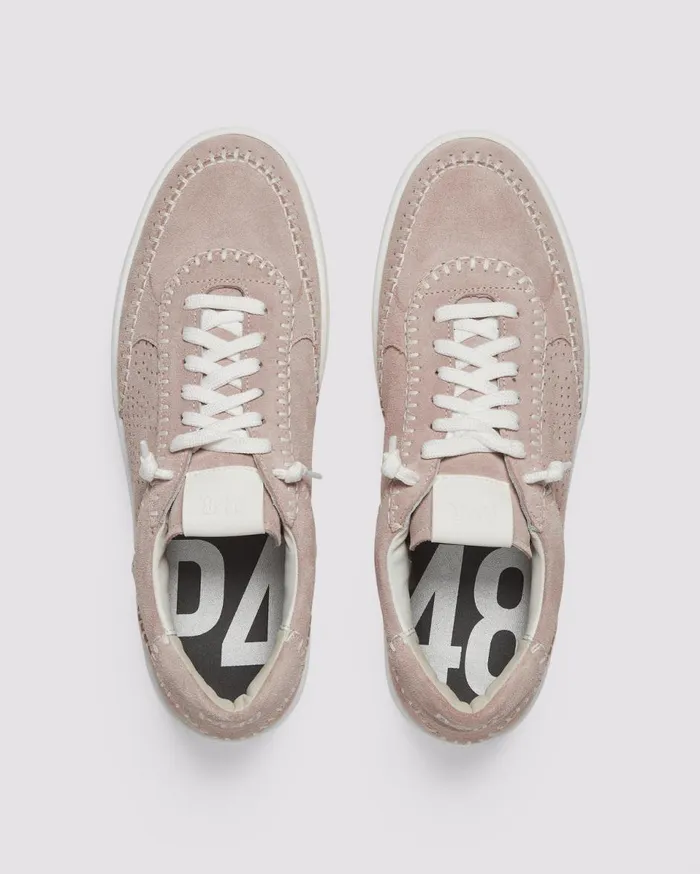 Women Low Tops P448 Empire Pink Stitch