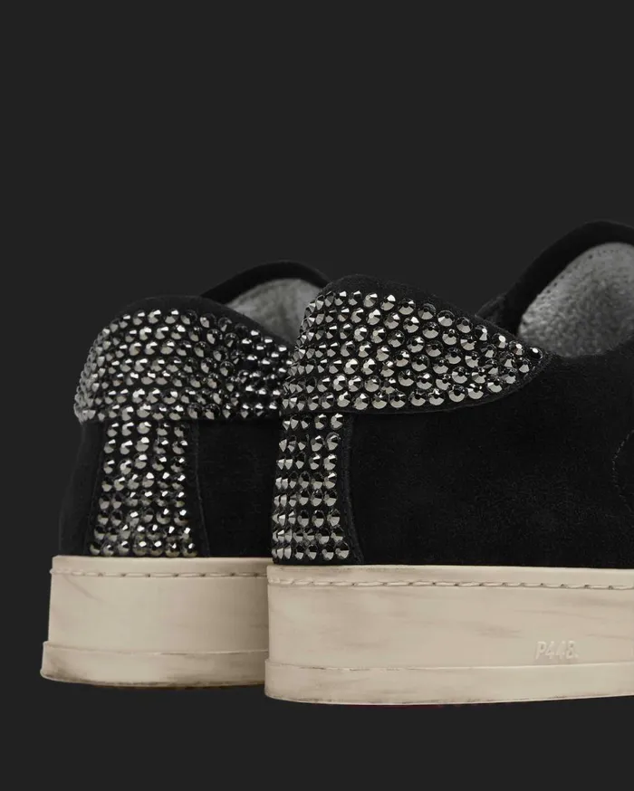 Women Low Tops P448 Jack Black Strass Women Low Tops P448 Jack Black Strass