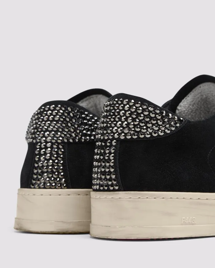 Women Low Tops P448 Jack Black Strass Women Low Tops P448 Jack Black Strass