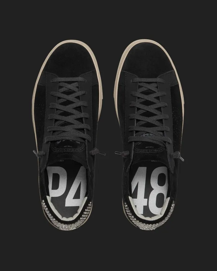 Women Low Tops P448 Jack Black Strass Women Low Tops P448 Jack Black Strass