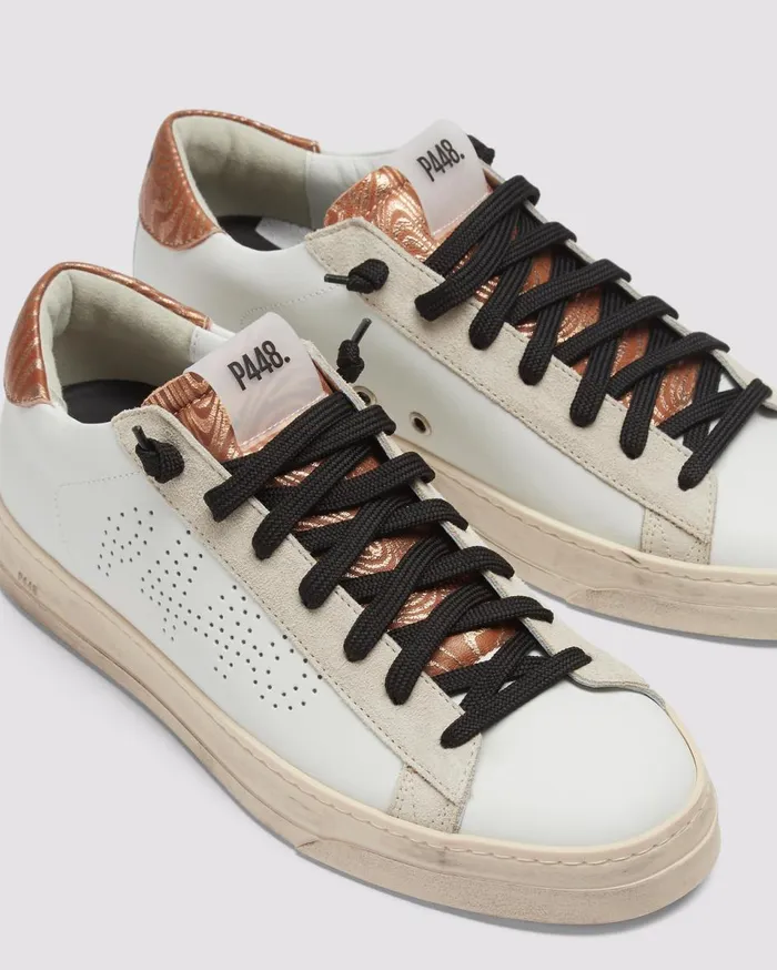 Women Low Tops P448 Jack Copper Zebby Women Low Tops P448 Jack Copper Zebby