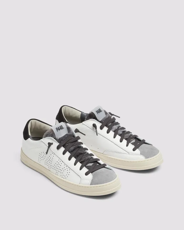 Women Low Tops P448 John Charcoal Women Low Tops P448 John Charcoal