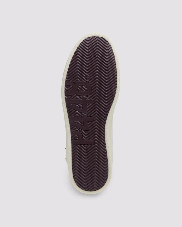Women Low Tops P448 John MaroonStud Women Low Tops P448 John MaroonStud