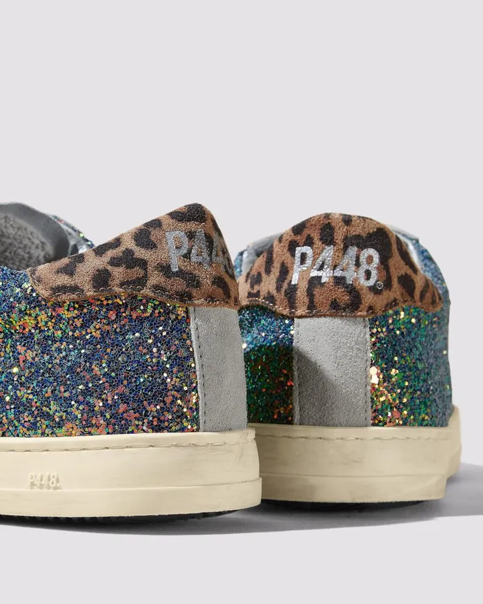 Women Low Tops P448 John MultiGlitter Women Low Tops P448 John MultiGlitter