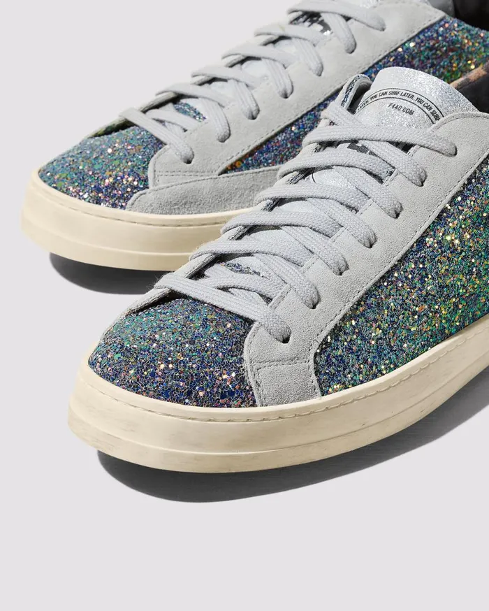 Women Low Tops P448 John MultiGlitter Women Low Tops P448 John MultiGlitter