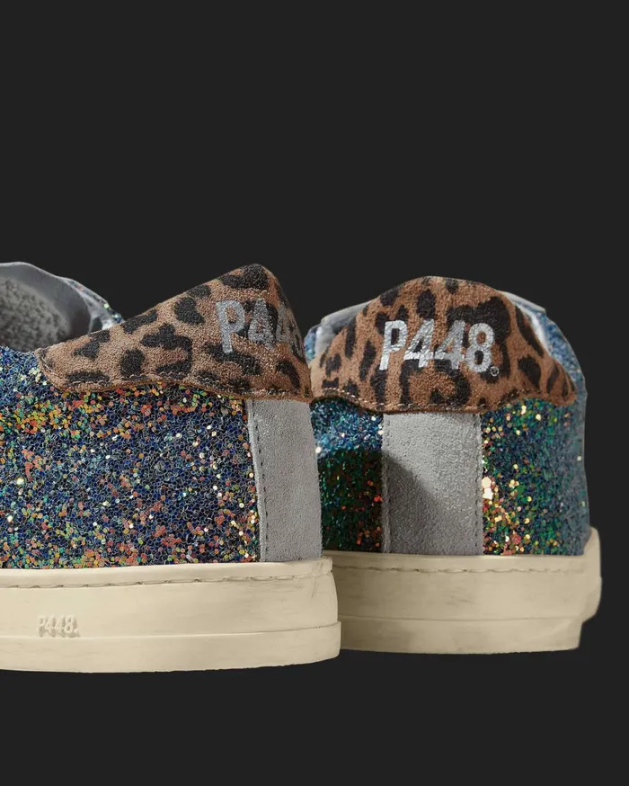 Women Low Tops P448 John MultiGlitter Women Low Tops P448 John MultiGlitter