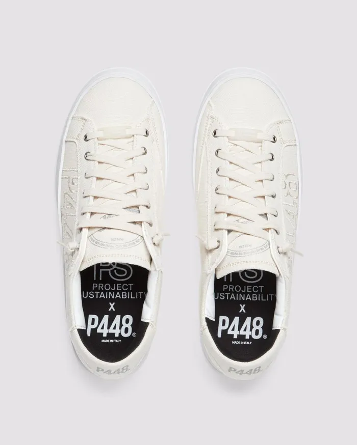 Women Low Tops P448 John Recycled Canvas