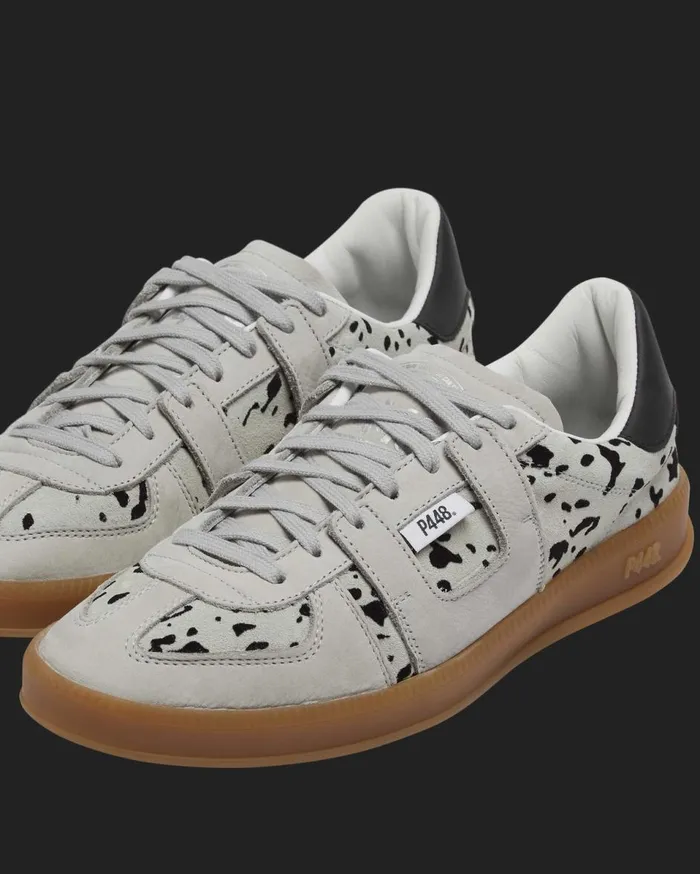 Women Low Tops P448 Monza Grey Spotted Women Low Tops P448 Monza Grey Spotted