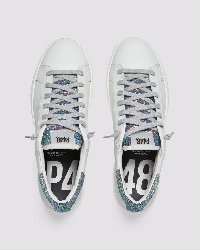Women Low Tops P448 Thea Multi Glitter