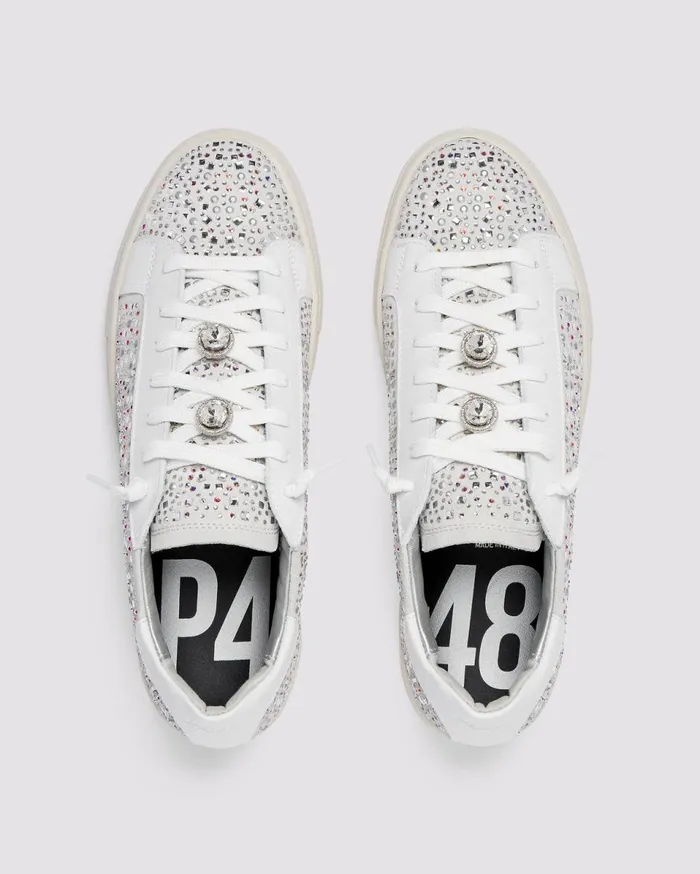 Women Low Tops P448 Thea Multi Strass