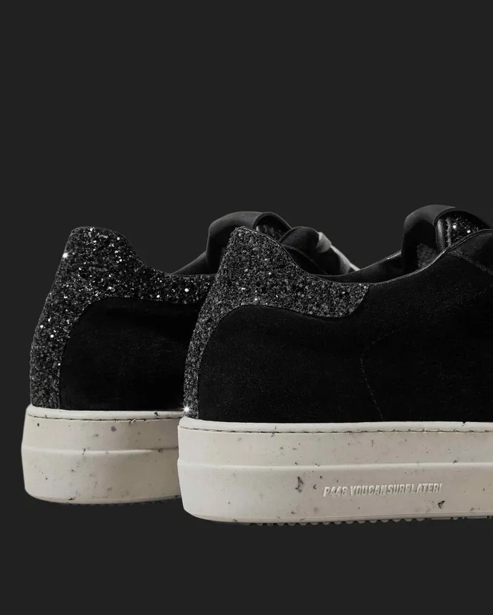 Women Low Tops P448 Thea Recycled BlackGun