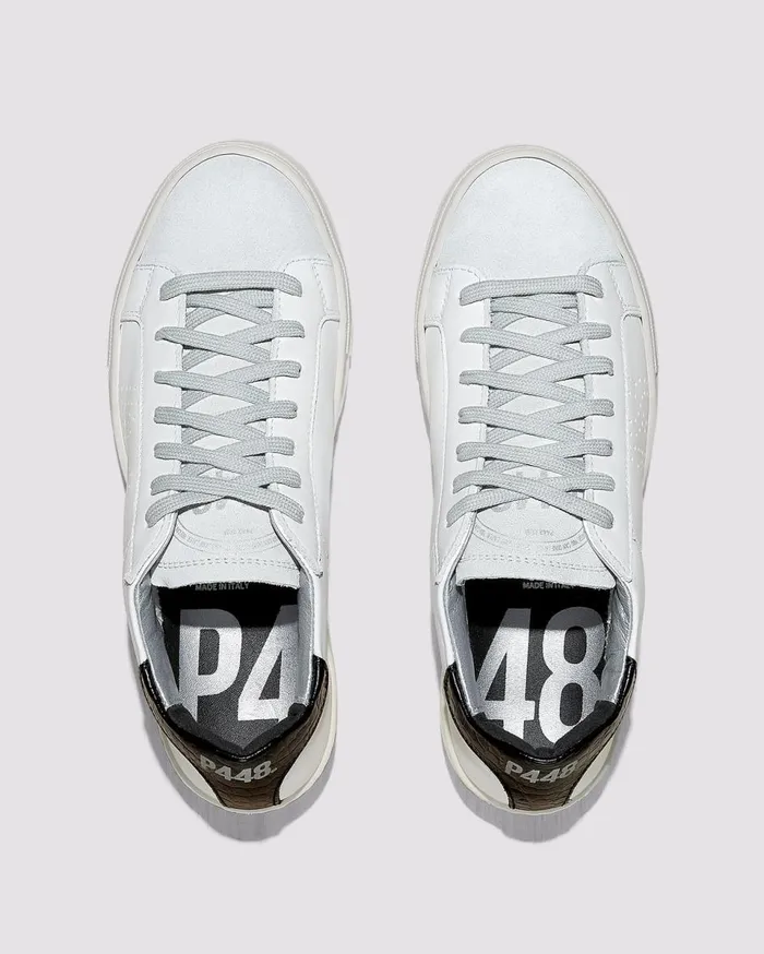 Women Low Tops P448 Thea WhiteBlack