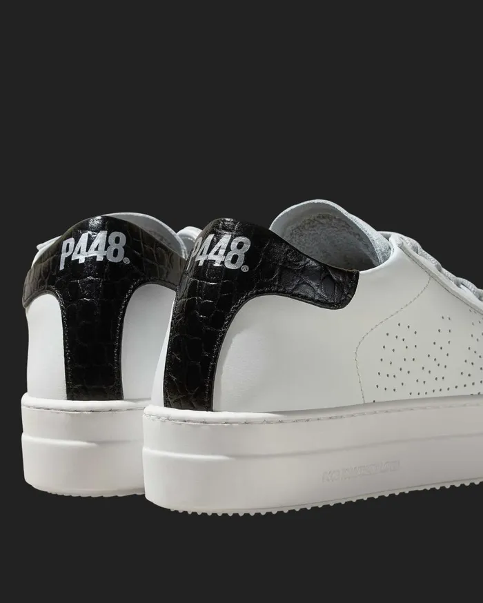 Women Low Tops P448 Thea WhiteBlack Women Low Tops P448 Thea WhiteBlack