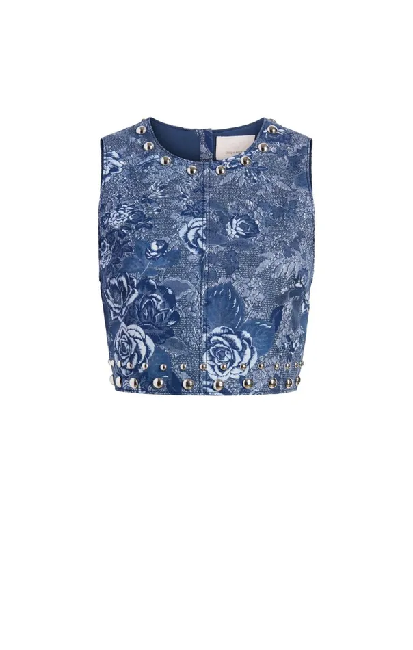 Women Maia Top Indigomulti Cinq Sept Tank Tops and Camisoles