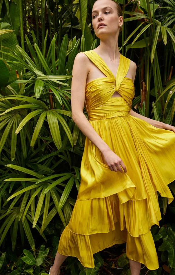 Women Malia Dress Vividwillow Cinq Sept Midi