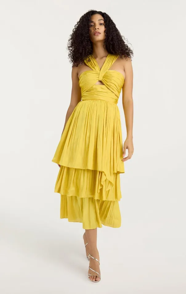 Women Malia Dress Vividwillow Cinq Sept Midi