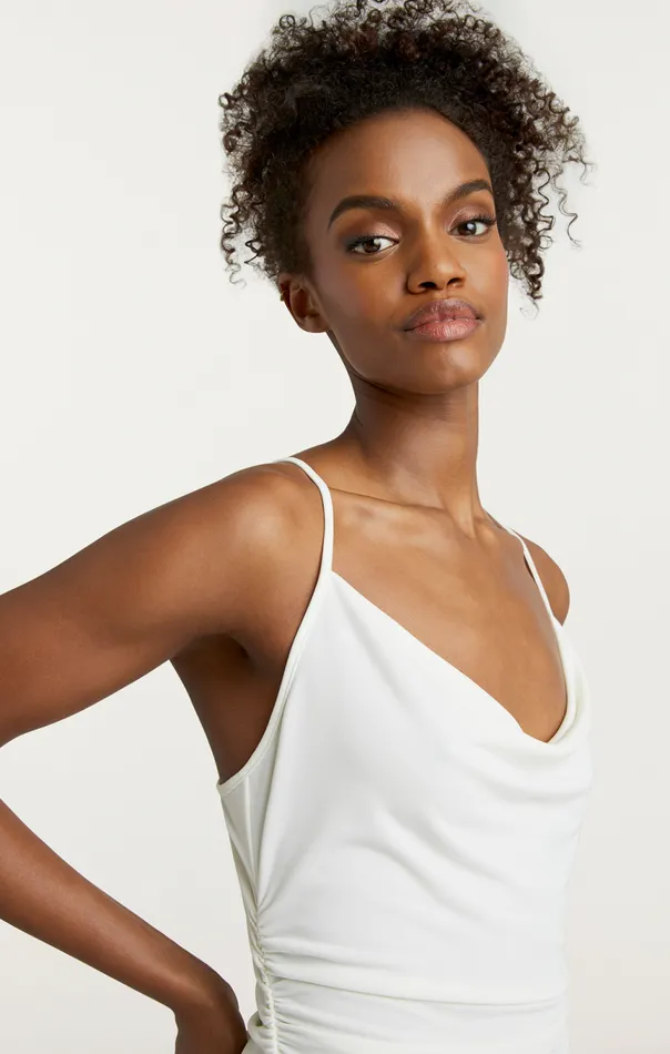 Women Marta Bodysuit Ivory Cinq Sept Tank Tops and Camisoles
