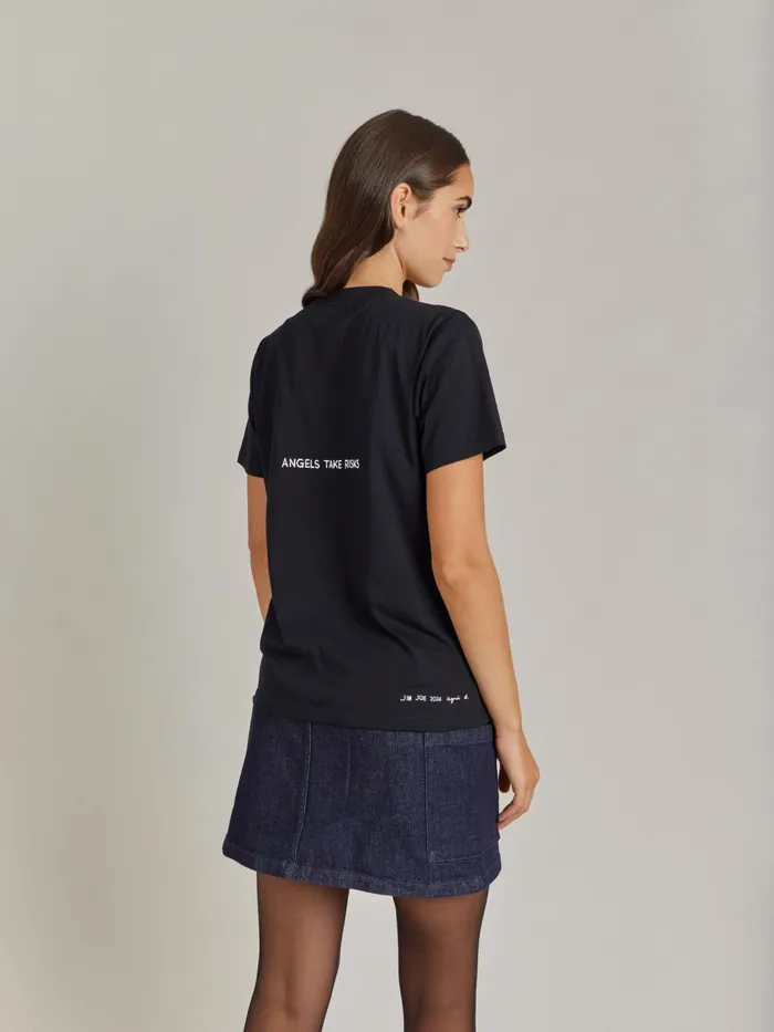 WomenMen Agns B Artist039s Collection Black Le Mixte Artist Jim Joe Unisex Cotton Jersey Tshirt