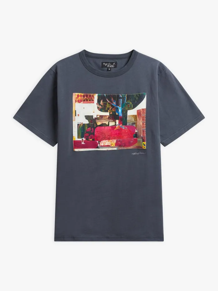 WomenMen Agns B Artist039s Collection Grey Le Mixte Tshirt Artist Thiago Molon WomenMen Agns B Artist039s Collection Grey Le Mixte Tshirt Artist Thiago Molon