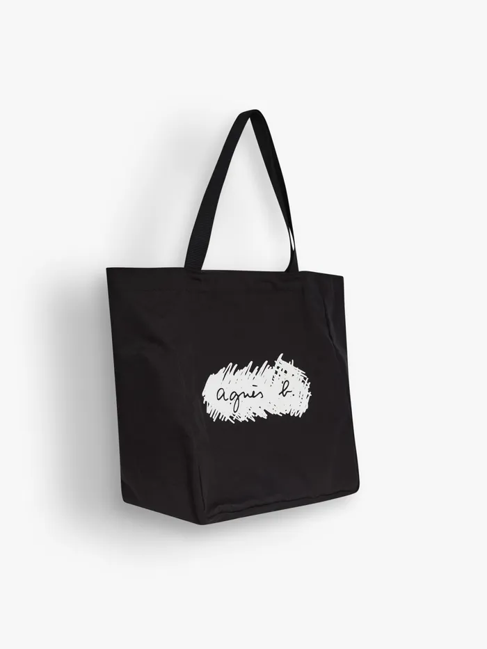 WomenMen Agns B Bags Black Cotton Jamie Tote Bag