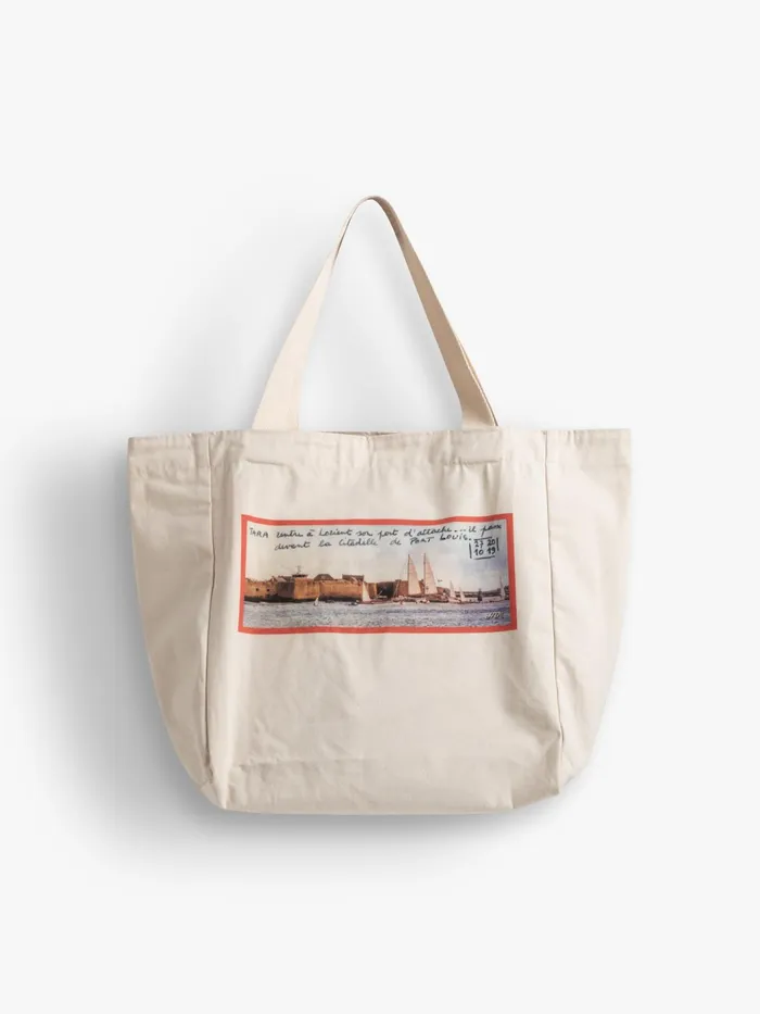 WomenMen Agns B Bags Ecru Cotton Tara Photo Tara Tote Bag