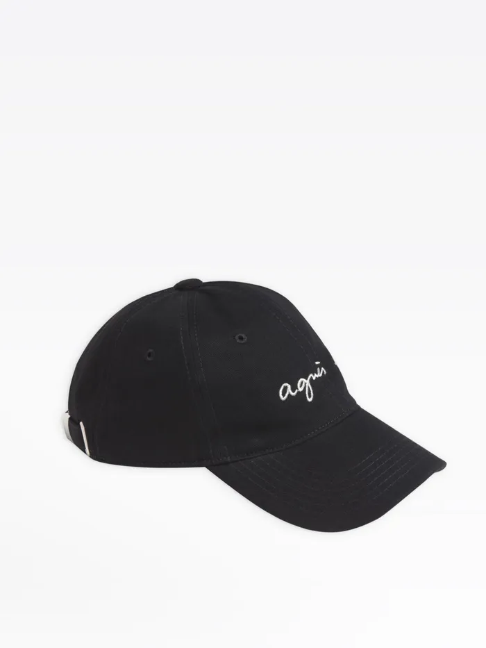 WomenMen Agns B Caps and Hats Black Embroidered 034agns B034 Cap