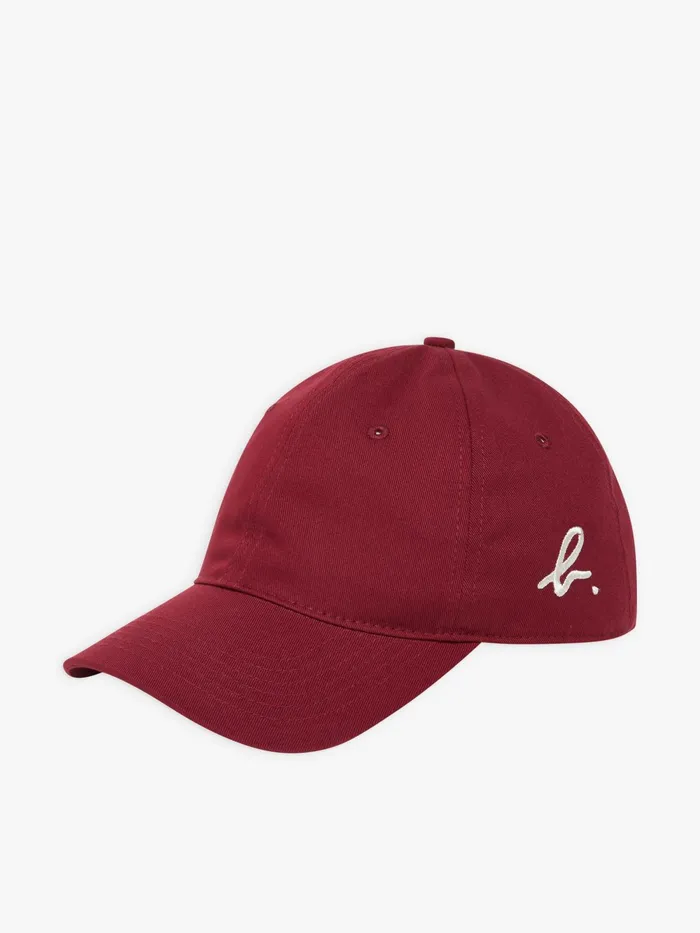 WomenMen Agns B Caps and Hats Red Cap With 034b034 Embroidery