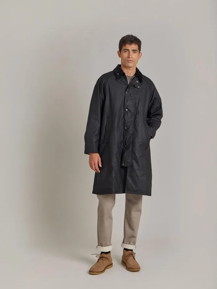 WomenMen Agns B Jackets and Coats Barbour Long Waxed Cotton Coat