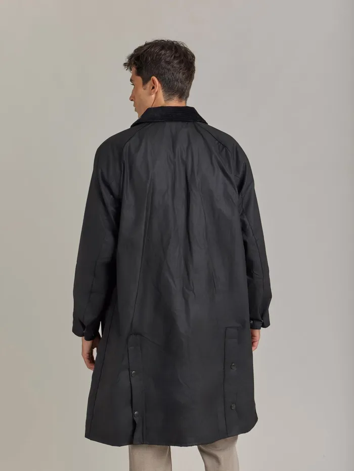 WomenMen Agns B Jackets and Coats Barbour Long Waxed Cotton Coat