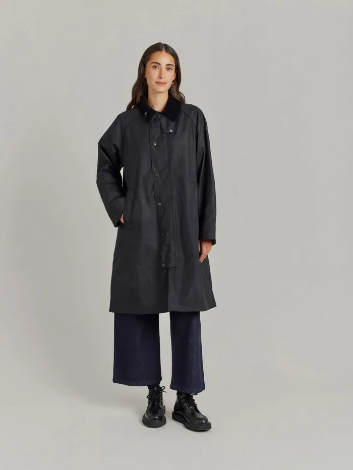 WomenMen Agns B Jackets and Coats Barbour Long Waxed Cotton Coat