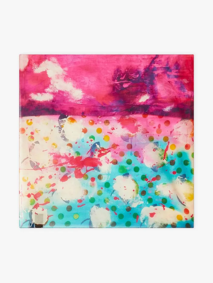 WomenMen Agns B Scarves Cotton Flocons Bandana Artist Charlotte Denamur