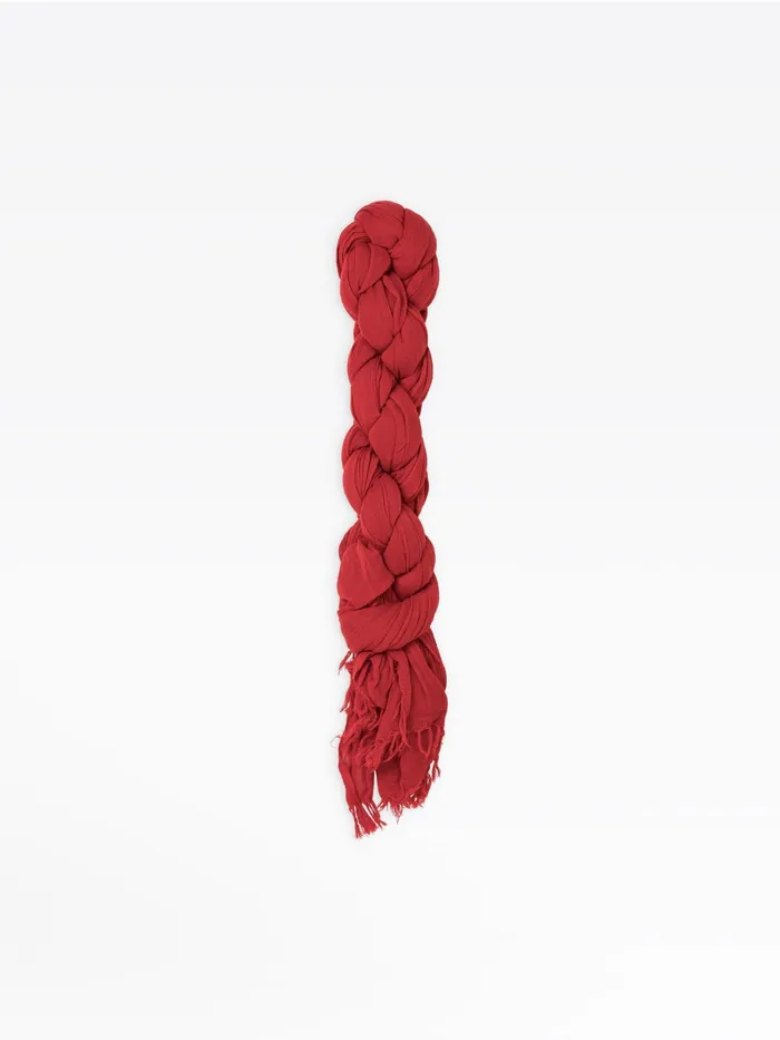 WomenMen Agns B Scarves Red Cotton Scarf To Fight AIDS