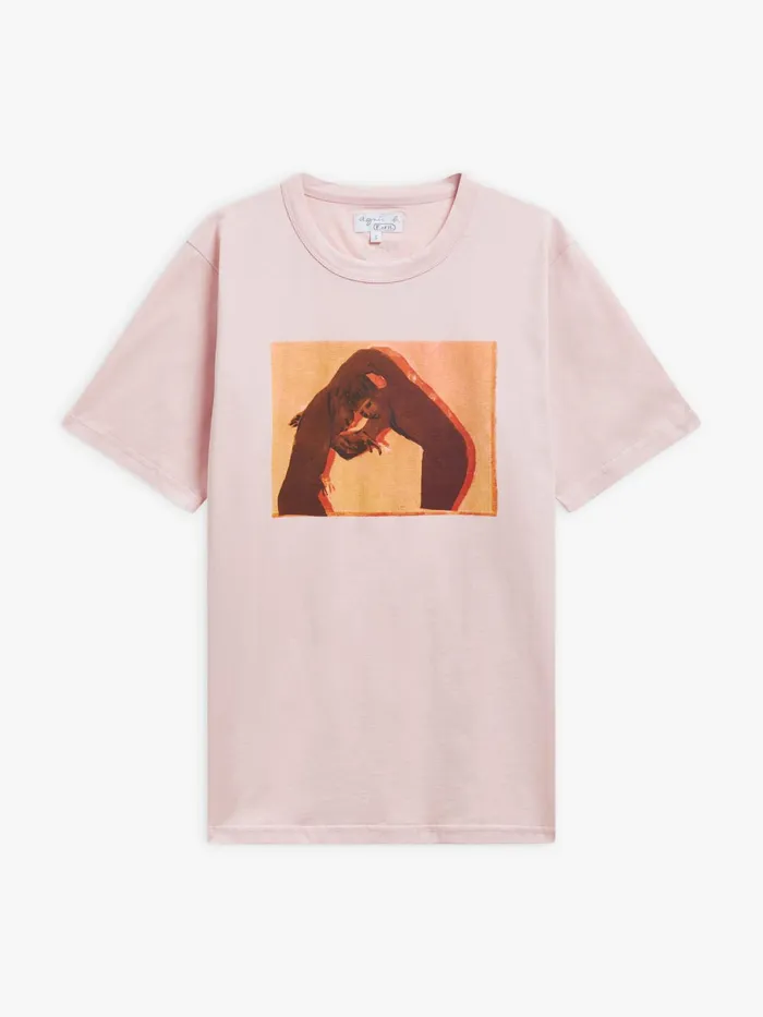 WomenMen Agns B Tshirts and Tank Tops Pink Le Mixte Tshirt Artist Claire Tabouret WomenMen Agns B Tshirts and Tank Tops Pink Le Mixte Tshirt Artist Claire Tabouret