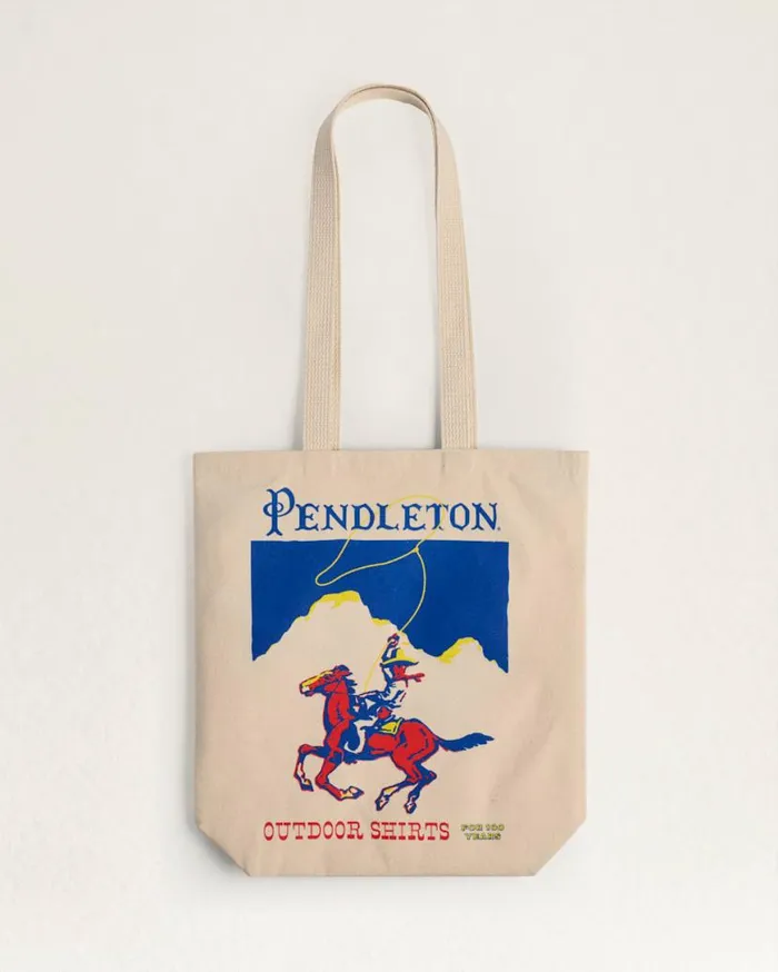 WomenMen CENTENNIAL RODEO GRAPHIC TOTE Multi Pendleton Totes