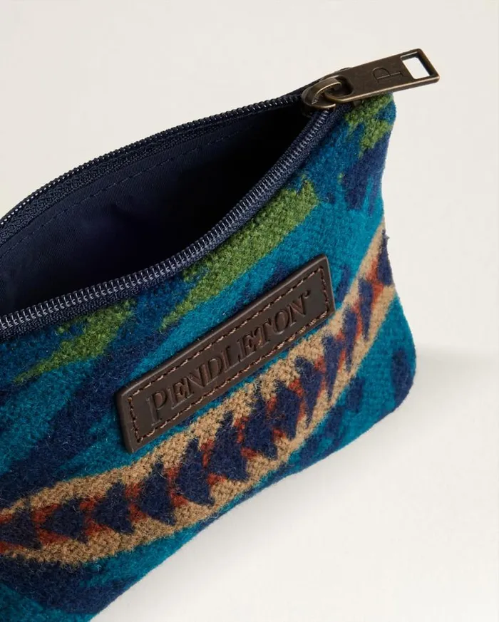WomenMen DIAMOND DESERT ID POUCH Blue Multi Pendleton Wallets and Handbags