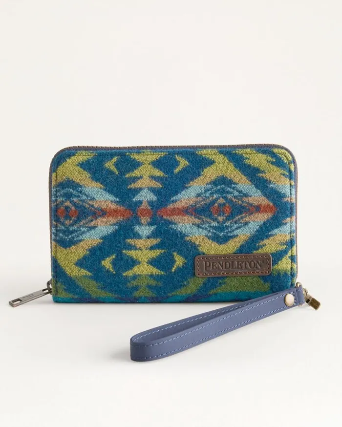 WomenMen DIAMOND DESERT SMARTPHONE WALLET Blue Multi Pendleton Wallets and Handbags WomenMen DIAMOND DESERT SMARTPHONE WALLET Blue Multi Pendleton Wallets and Handbags