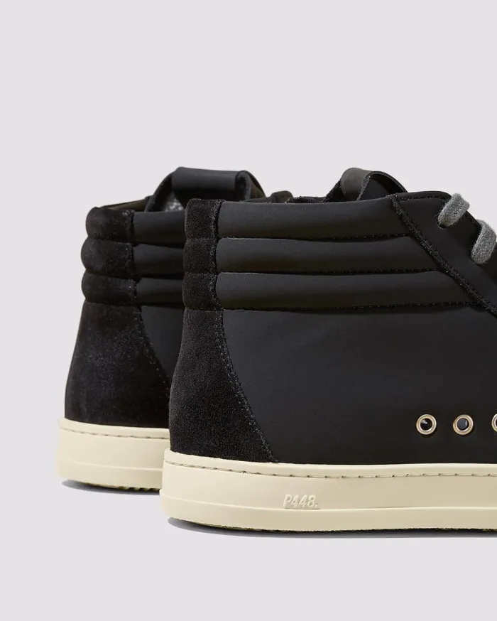 WomenMen High Tops P448 Skate Recycled Black WomenMen High Tops P448 Skate Recycled Black