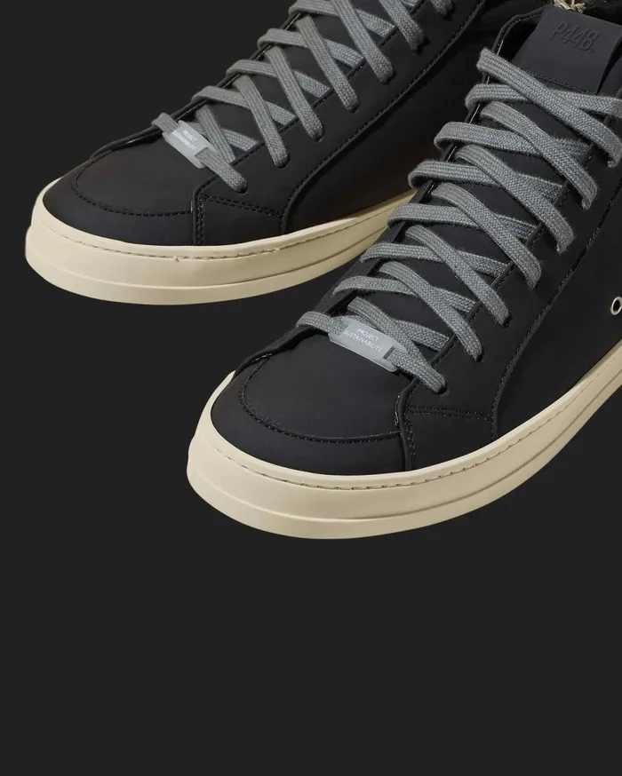 WomenMen High Tops P448 Skate Recycled Black WomenMen High Tops P448 Skate Recycled Black
