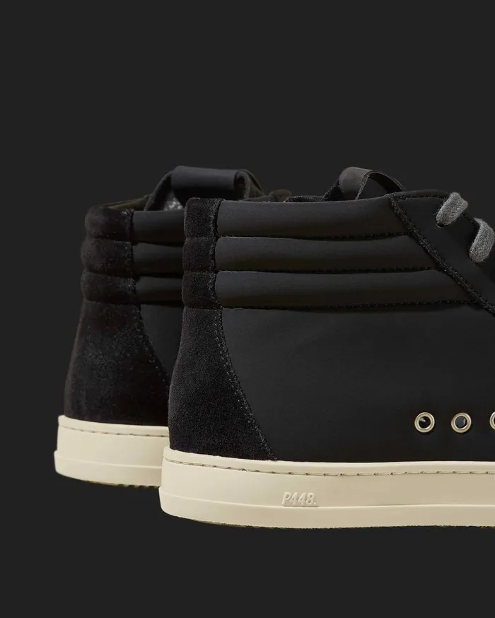 WomenMen High Tops P448 Skate Recycled Black WomenMen High Tops P448 Skate Recycled Black