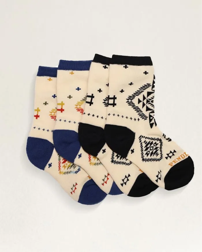 WomenMen KID039S 2PACK GIFT BOX Wild Blooms Pendleton Socks