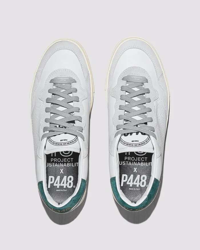 WomenMen Low Tops P448 Bali Recycled WhiteGreen