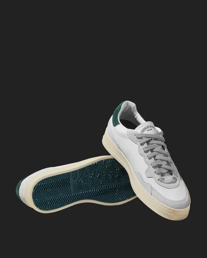 WomenMen Low Tops P448 Bali Recycled WhiteGreen
