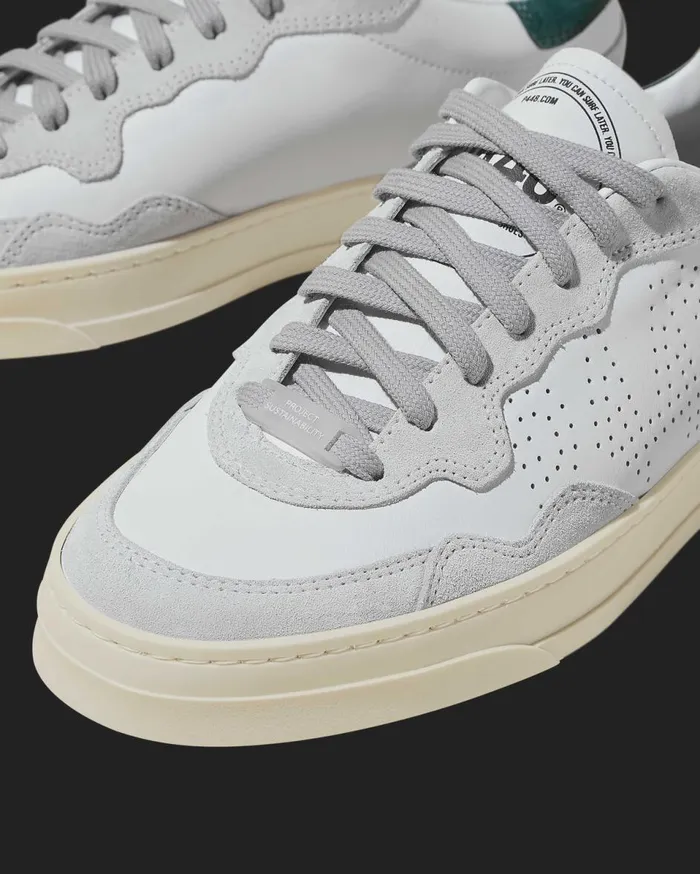 WomenMen Low Tops P448 Bali Recycled WhiteGreen