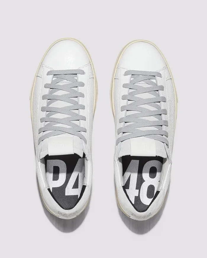 WomenMen Low Tops P448 Jack All White
