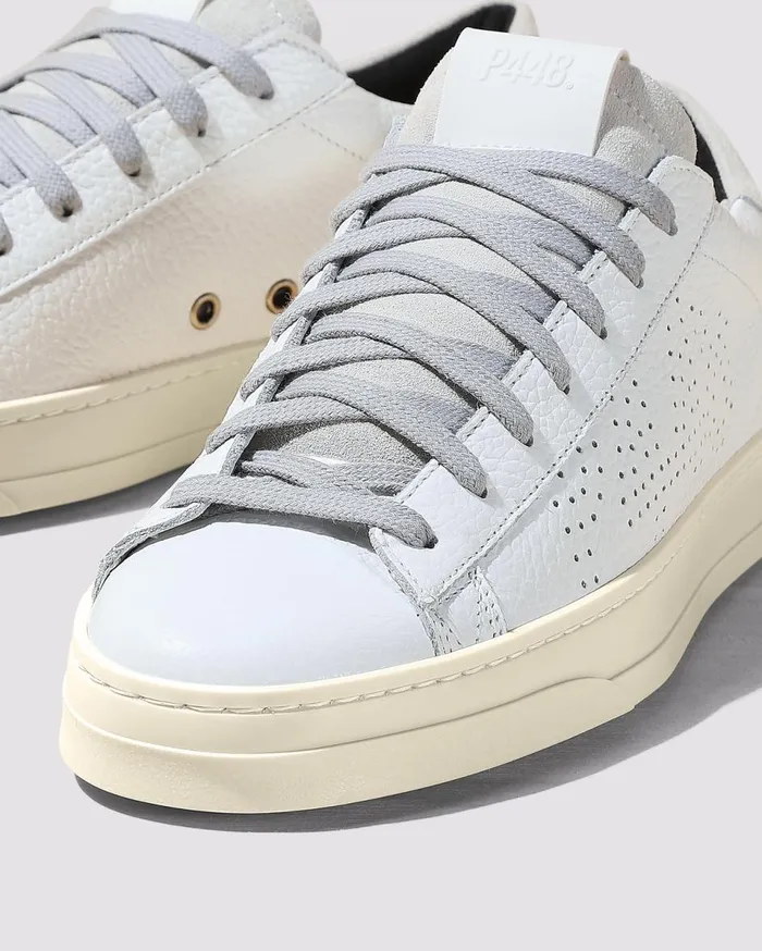 WomenMen Low Tops P448 Jack All White WomenMen Low Tops P448 Jack All White