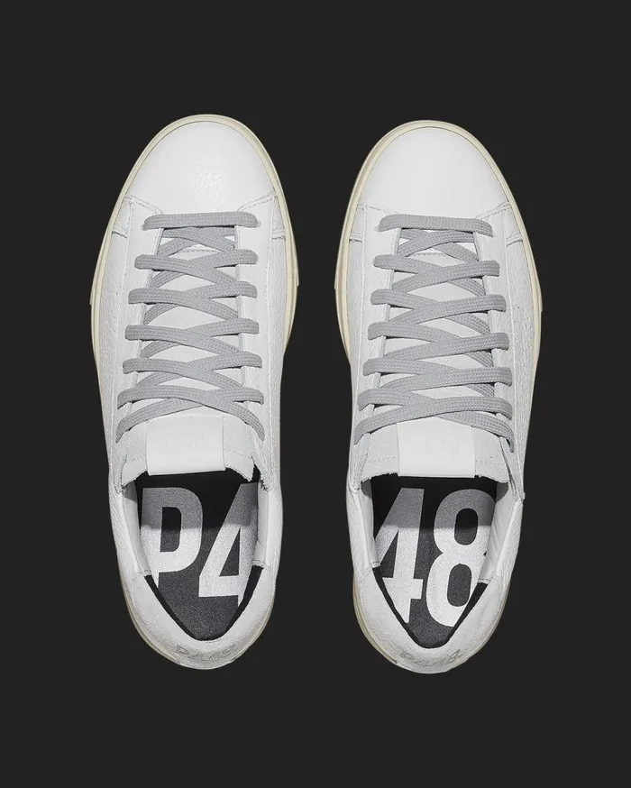 WomenMen Low Tops P448 Jack All White WomenMen Low Tops P448 Jack All White