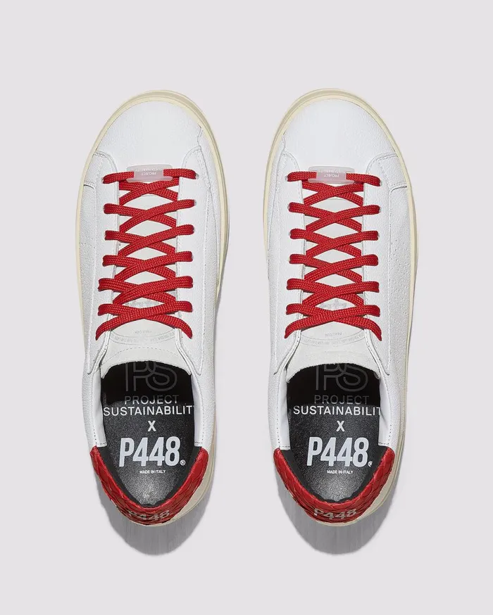 WomenMen Low Tops P448 John CarpRed