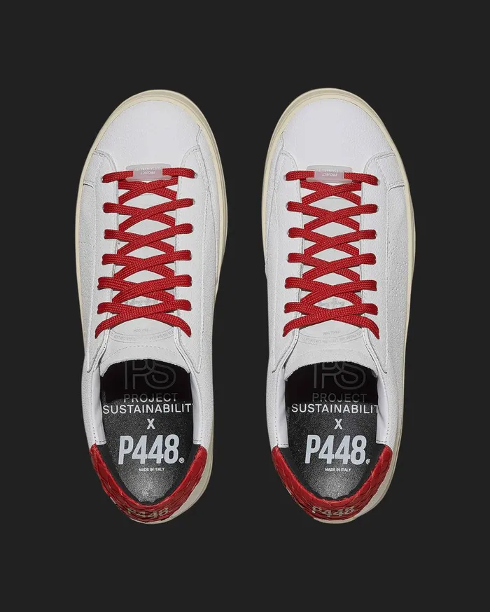 WomenMen Low Tops P448 John CarpRed