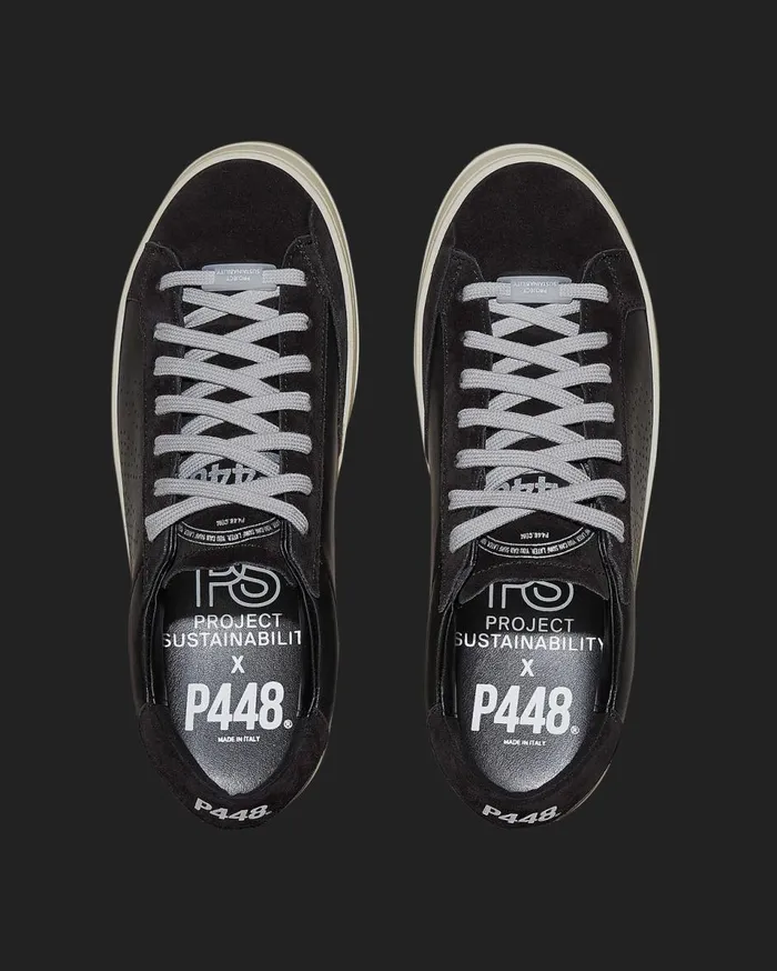 WomenMen Low Tops P448 John Recycled Black WomenMen Low Tops P448 John Recycled Black